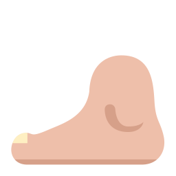 Foot Flat Medium Light icon