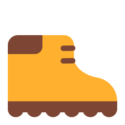 Hiking Boot Flat icon