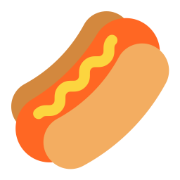 Hot Dog Flat icon