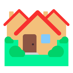 Houses Flat icon