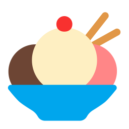 Ice Cream Flat icon