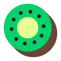 Kiwi Fruit Flat icon