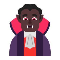 Man Vampire Flat Dark icon