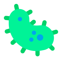 Microbe Flat icon