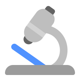 Microscope Flat icon