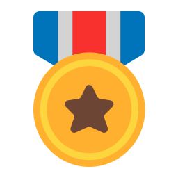 Military Medal Flat icon