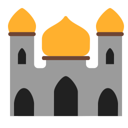 Mosque Flat icon
