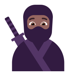 Ninja Flat Medium Dark icon