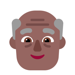 Old Man Flat Medium Dark icon