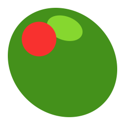 Olive Flat icon