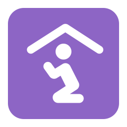 Place Of Worship Flat Icon | FluentUI Emoji Flat Iconpack | Microsoft