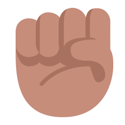 Raised Fist Flat Medium icon