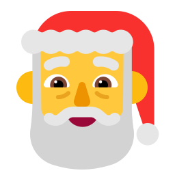 Santa Claus Flat Default icon