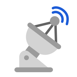 Satellite Antenna Flat icon