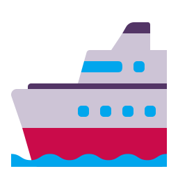 Ship Flat icon