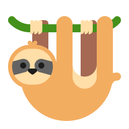 Sloth Flat icon
