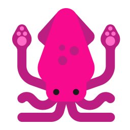 Squid Flat icon