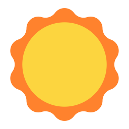 Sun Flat icon