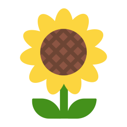 Sunflower Flat icon