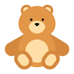 Teddy Bear Flat icon