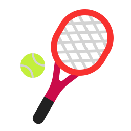 Tennis Flat icon