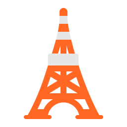 Tokyo Tower Flat icon