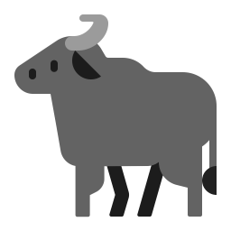 Water Buffalo Flat icon