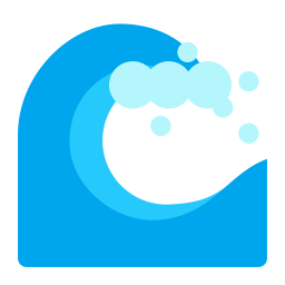 Water Wave Flat icon