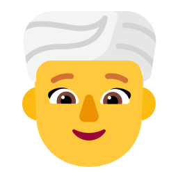 Woman Wearing Turban Flat Default icon