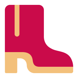 Womans Boot Flat icon
