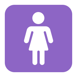 Womens Room Flat icon