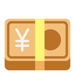 Yen Banknote Flat icon