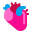 Anatomical Heart Flat icon