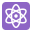 Atom Symbol Flat icon