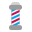 Barber Pole Flat icon
