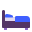 Bed Flat icon