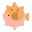 Blowfish Flat icon