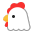 Chicken Flat icon