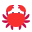 Crab Flat icon