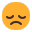 Disappointed Face Flat icon
