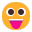 Face With Tongue Flat icon