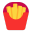 French Fries Flat icon