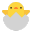Hatching Chick Flat icon