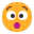 Hushed Face Flat icon