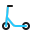 Kick Scooter Flat icon