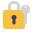 Locked With Key Flat icon