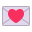 Love Letter Flat icon
