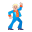 Man Dancing Flat Medium Light icon