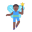 Man Fairy Flat Medium Dark icon