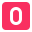 O Button Blood Type Flat icon